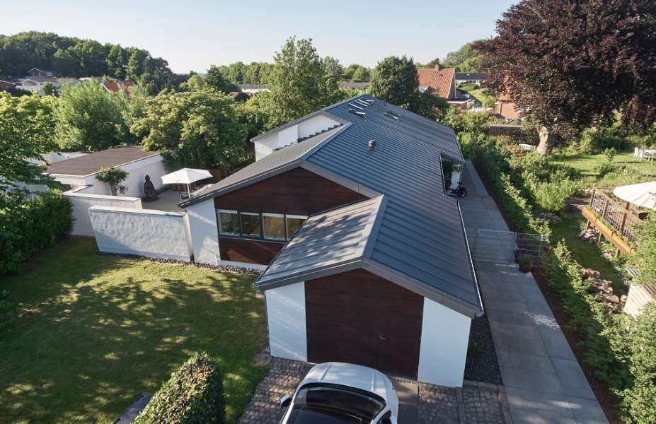 Stahlprofile ersetzen Faserzement, Jørgen Sonnesvej 31, 9000 Aalborg